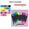 Incraftables Dual Tip Markers Set (24 Colors). Best Fine Tip Markers for Adult Coloring No Bleed. Assorted Brush Tip Markers for Adult Coloring Books. Colored Drawing Markers Pens for Kids & Adults